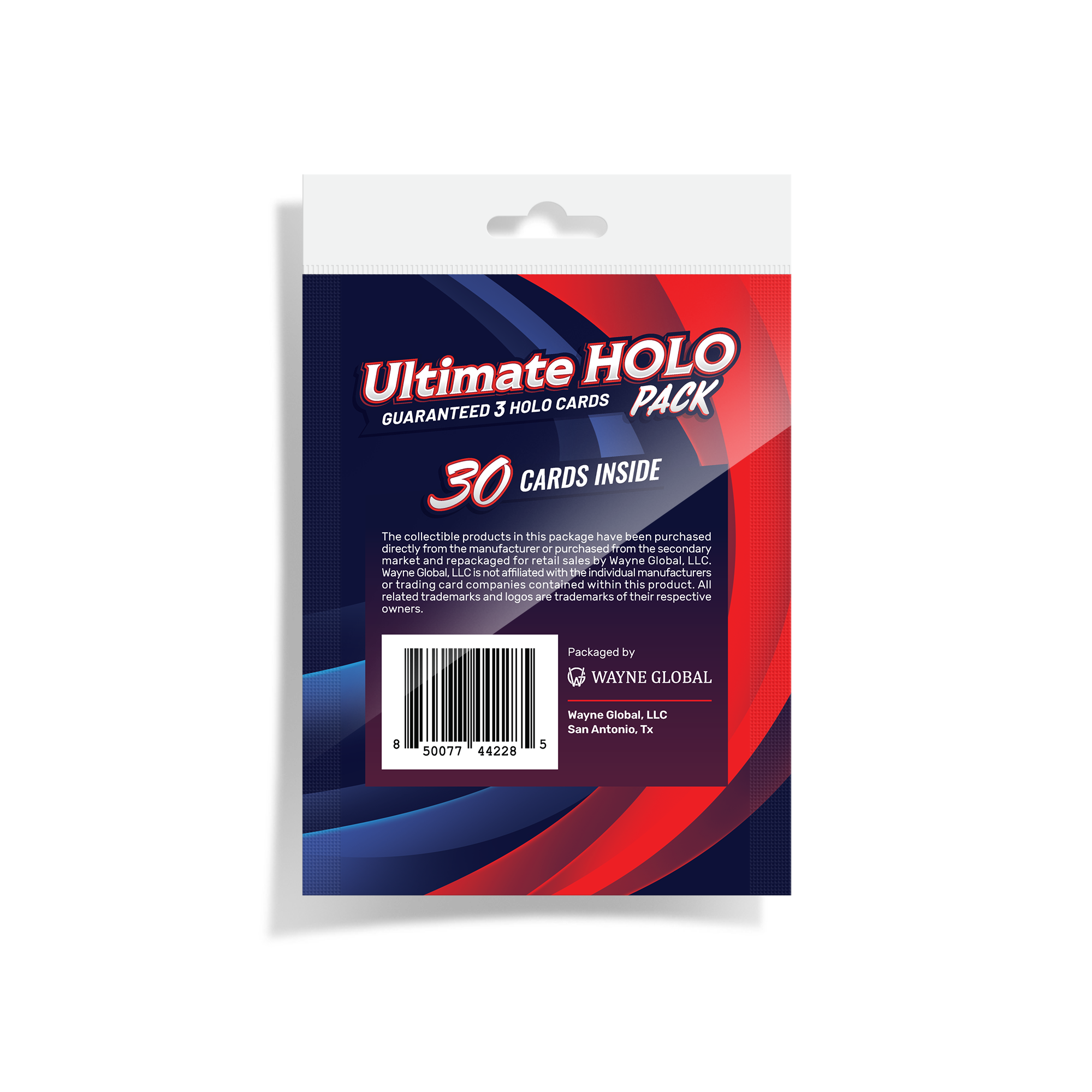 Pokémon Ultimate Holo Pack 30 Count with 3 guaranteed Holo Rare Card