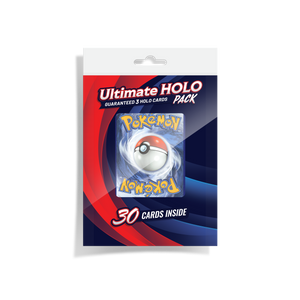 Pokémon Ultimate Holo Pack 30 Count with 3 guaranteed Holo Card